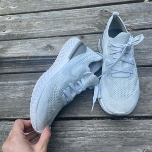 Light grey Nikes